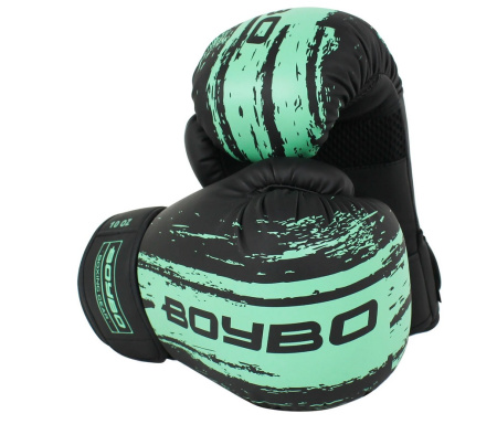 Перчатки боксерские BOYBO Stain Flex 6 OZ черный
