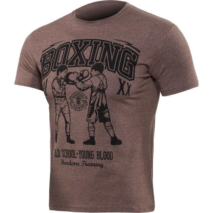 Футболка Hardcore Training Kids Light Brown Melange