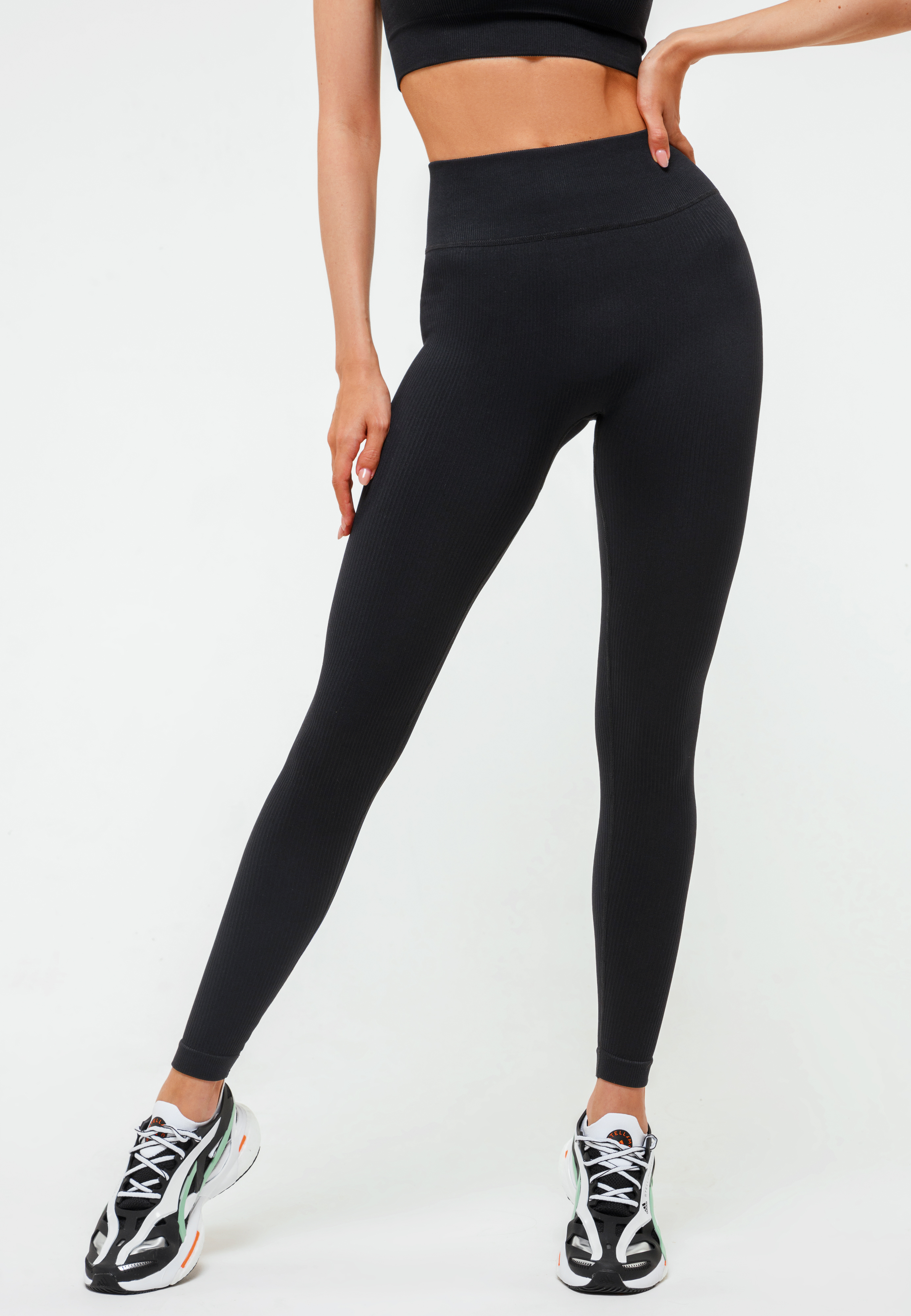 Легинсы Eazyway Seamless бесшовные в рубчик