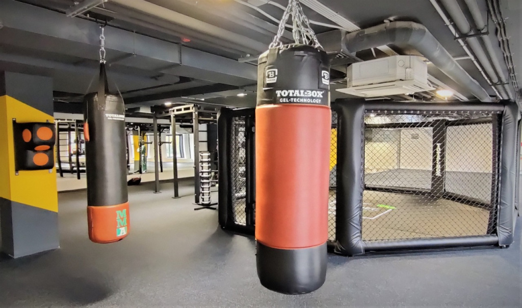 Комплексное оснащение зала оборудованием для бокса и единоборств