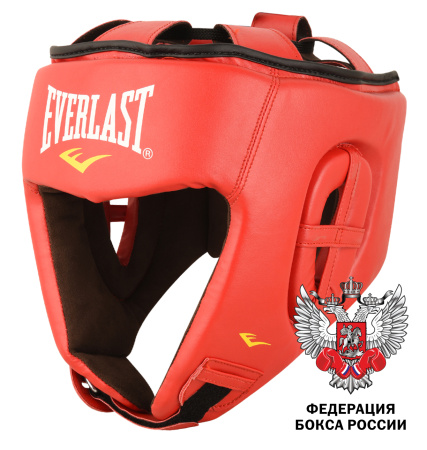 Шлем боксерский EVERLAST Amateur Cometition PU FBR L синий