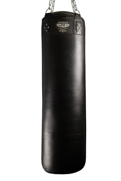 Мешок боксерский набивной LOFT TOTALBOX кожа, черн, 35*120-55