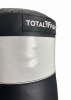 Манекен Для добивания TOTALFIGHT ткань ПВХ, черн/бел, 36*110-33