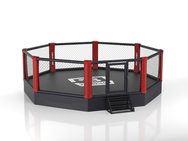 Октагон TOTALFIGHT высота помоста 0,5м, диаметр 5м
