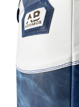 Мешок боксерский водоналивной SEA  AQUABOX кожа, сине/бел, 40*120-80