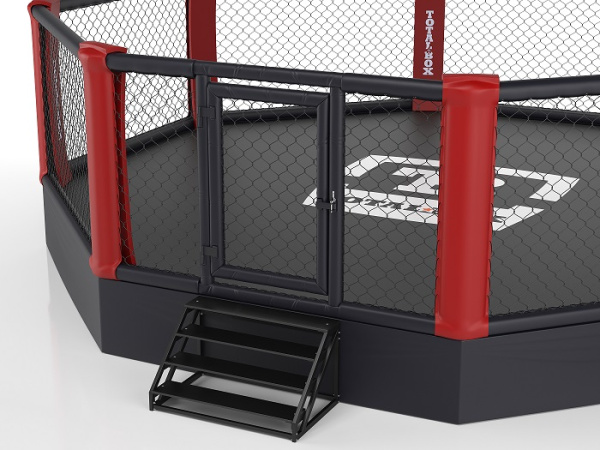 Октагон TOTALFIGHT высота помоста 1м, диаметр 5м