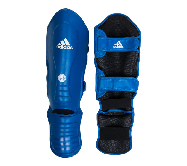 Защита голени и стопы ADIDAS WAKO Super Pro Shin Instep Guards S синий