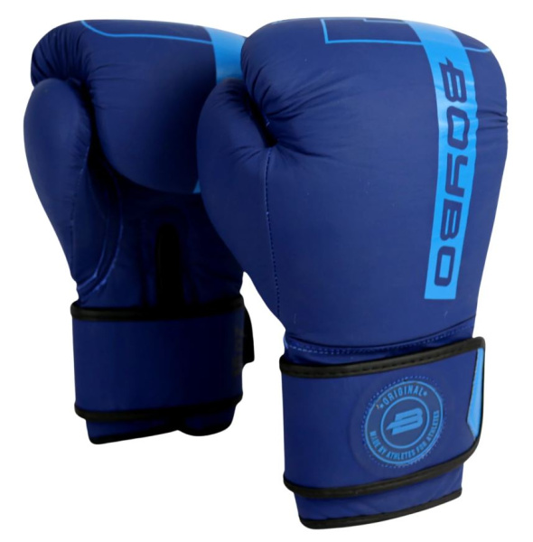 Перчатки боксерские BOYBO Fusion 8 OZ синий