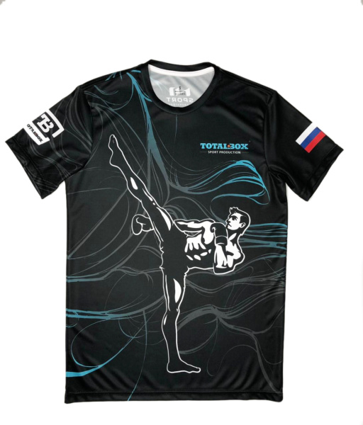 Футболка Totalbox Kickboxing S черный