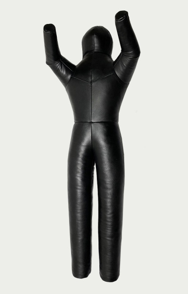 Манекен для борьбы Двуногий TOTALBOX кожа, черн, 180-65