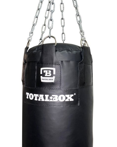 Мешок боксерский набивной TOTALBOX ткань ПВХ, черн, 35*180-85