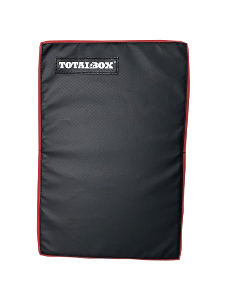 Макивара TOTALBOX ткань ПВХ, черн/красн, 30*45*12