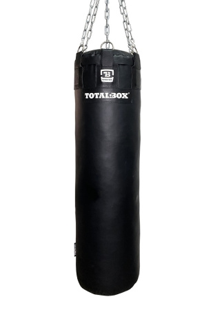 Мешок боксерский набивной TOTALBOX ткань ПВХ, черн, 45*150-90