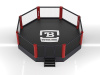Октагон TOTALFIGHT высота помоста 1м, диаметр 5м