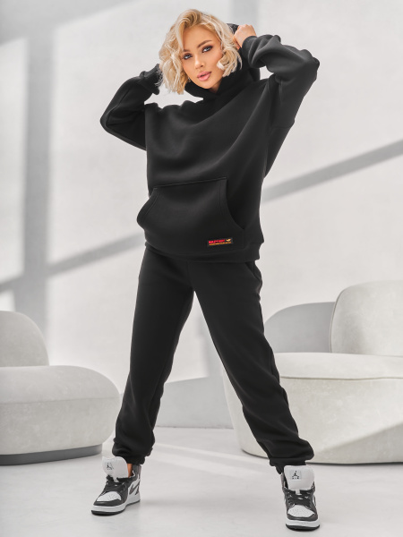 Костюм женский утепленный Eazyway Casual L черный