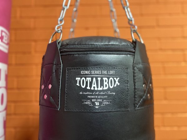 Мешок боксерский набивной LOFT TOTALBOX кожа, черн, 40*150-75
