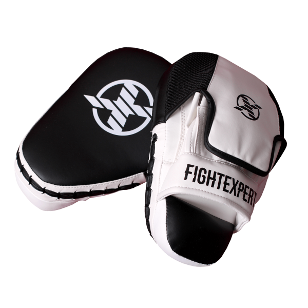 Лапы боксерские FIGHT EXPERT Function белый