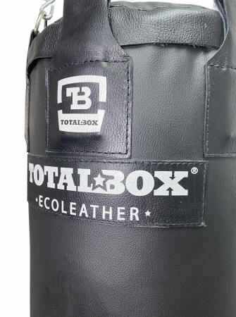 Мешок боксерский набивной ECOLEATHER TOTALBOX экокожа, черн, 35*180-85