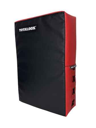 Макивара-2 TOTALBOX ткань ПВХ, черн/красн, 30*45*12