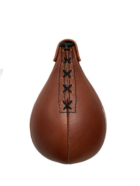 Груша боксерская пневматическая LOFT TOTALBOX, кожа, корич