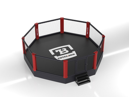 Октагон TOTALFIGHT высота помоста 1м, диаметр 5м