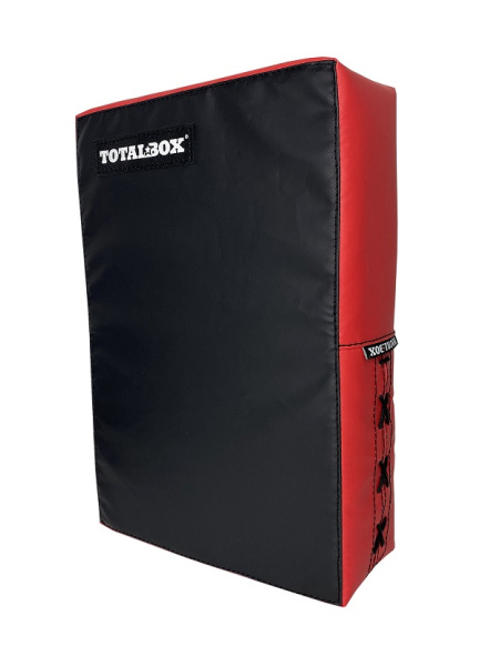Макивара-2 TOTALBOX ткань ПВХ, черн/красн, 30*45*12