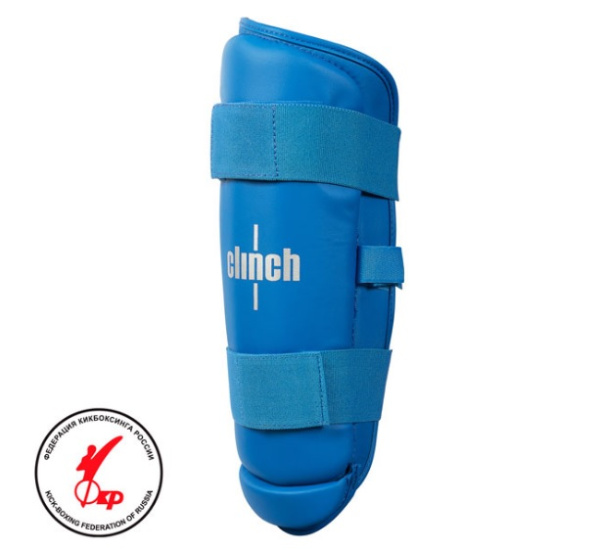 Защита голени CLINCH Shin Guard Kick S синий