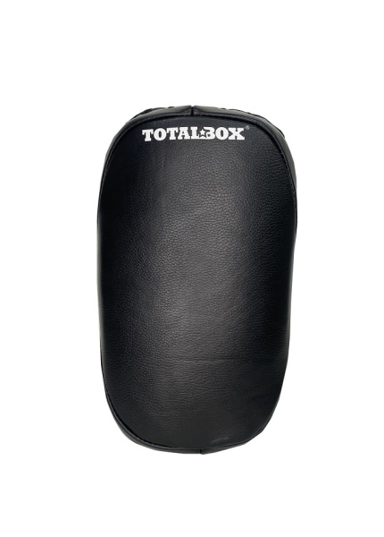 Макивара Полувогнутая TOTALBOX кожа, черн, 21*40*12