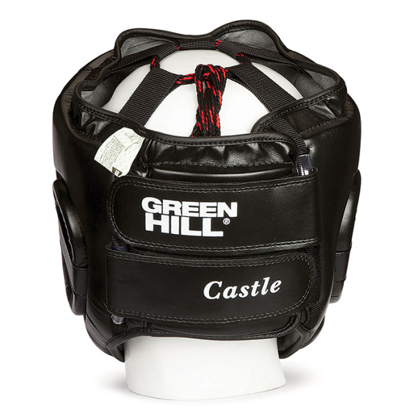 Шлем боксерский GREEN HILL Castle L черный