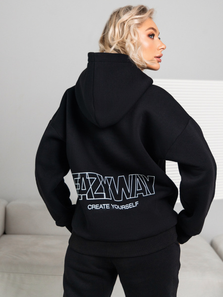 Костюм женский утепленный Eazyway XS черный