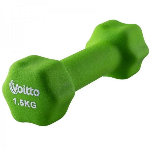 Гантель Звезда Voitto неопрен 1.5 кг зеленый