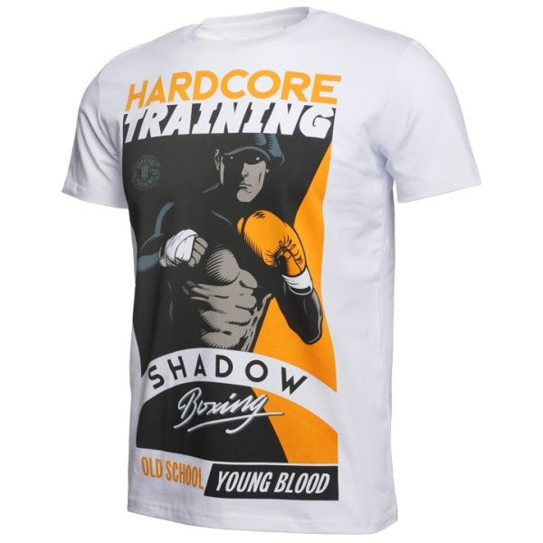 Футболка Hardcore Training Shadow Boxing L белый