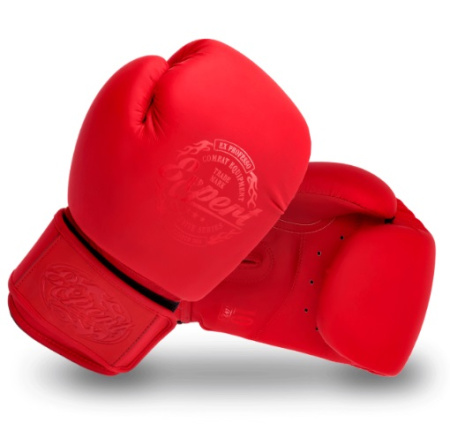 Перчатки боксерские FIGHT EXPERT 10 OZ красный