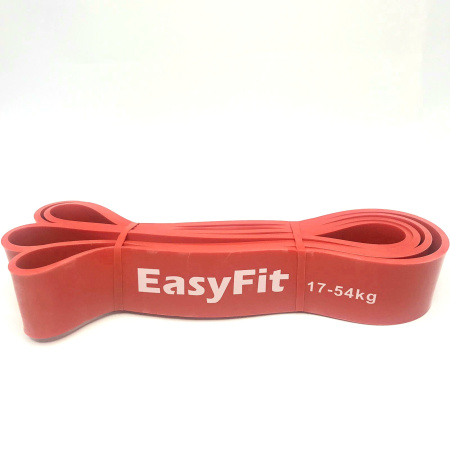 Эспандер EASY FIT резиновая петля 17-54 кг красный