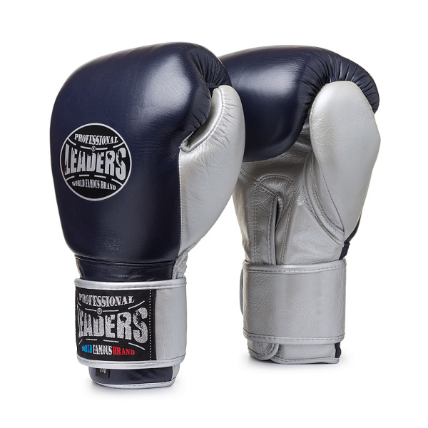 Перчатки боксерские LEADERS Ultra Series 14 OZ синий