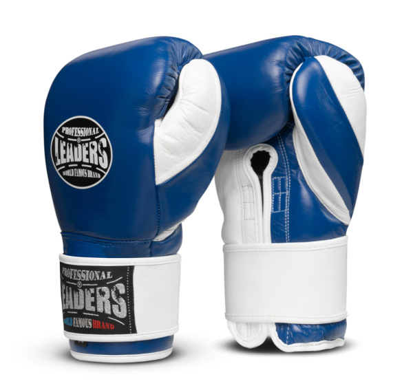 Перчатки боксерские LEADERS LS 14 OZ синий